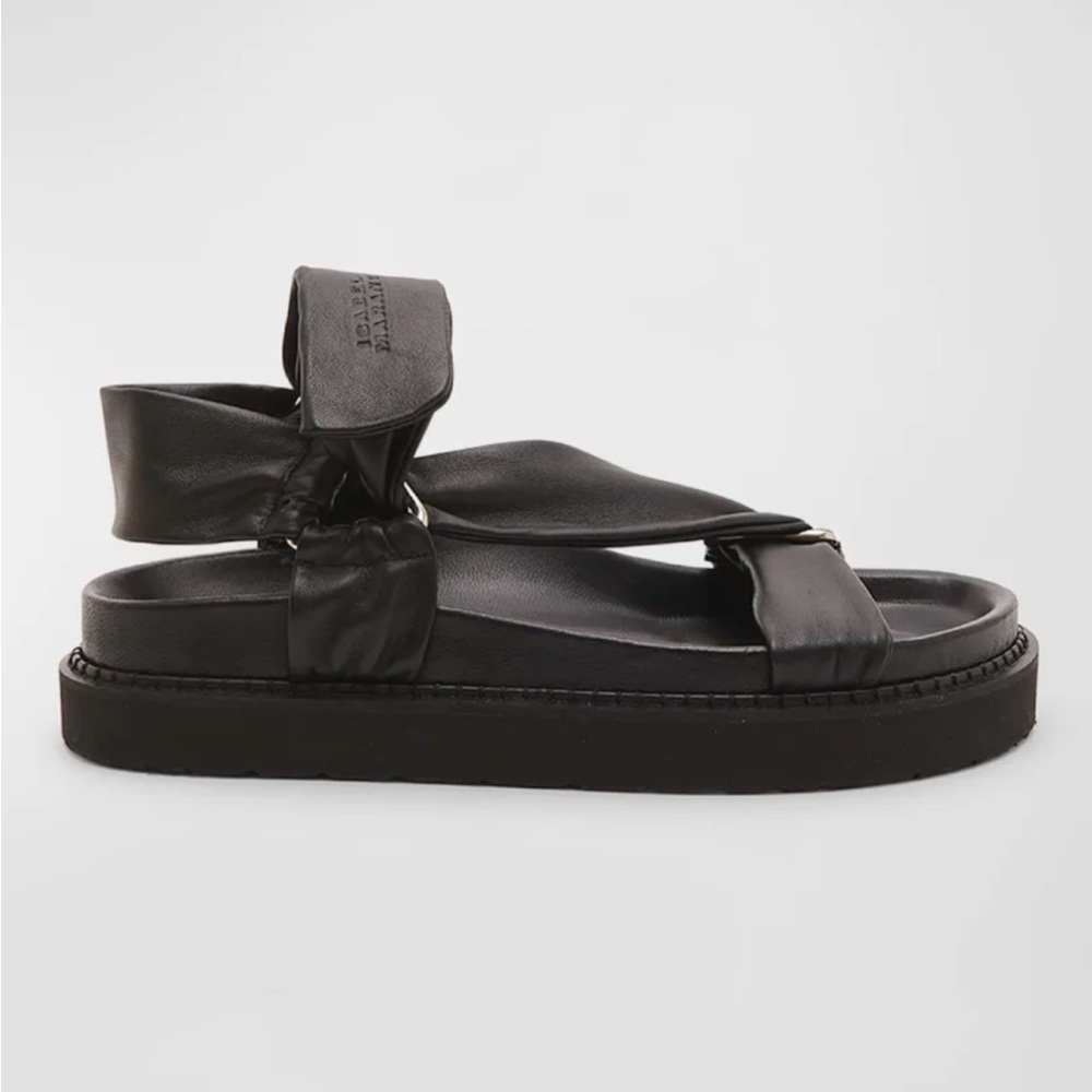 Brand new Isabel Marant Naori Sandals in black leather